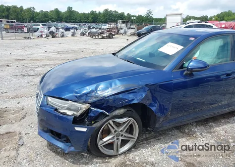 2017 Audi A4 2.0T Ultra Premium из США, поврежденный, VIN WAUGMAF4XHN045915